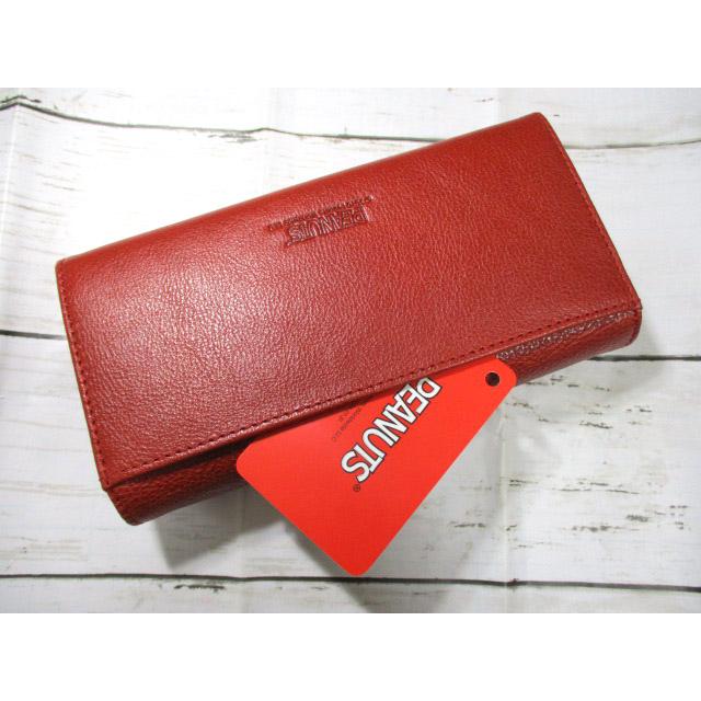 SNOOPY（スヌーピー） 財布 レディース 長財布 かぶせ ブランド 本革 