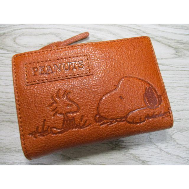 スヌーピー 財布 レディース 折財布 Lファスナー SNOOPY スヌーピーとウッドストックの Friends 大人気シリーズ 本革 73055 おまけ付き SNOOPY（スヌーピー） 財布 レディース 折財布 Lファスナーラウンド