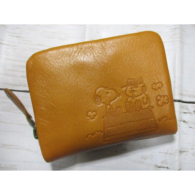 新品 財布 レディース 二つ折り L字ラウンド スヌーピー SNOOPY 本革O スヌーピー 財布 レディース メンズ 二つ折り L字ラウンド SNOOPY