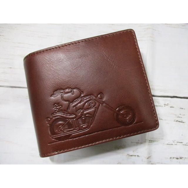 SNOOPY（スヌーピー） 財布 メンズ 二つ折り ブランド 本革 牛革 人気
