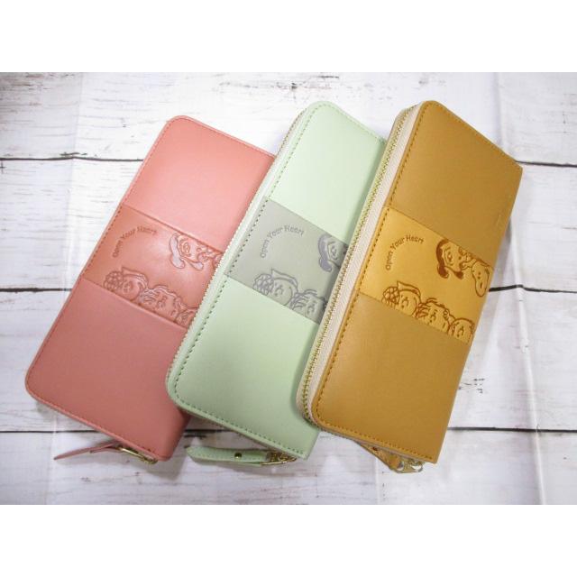 スヌーピー 財布 レディース 長財布 ラウンド SNOOPY 本革 Open Your Heart Vintage PEANUTS 可愛いデザイン 73451 おまけ付き SNOOPY（スヌーピー） 財布 レディース 長財布 ラウンド ブランド 本革