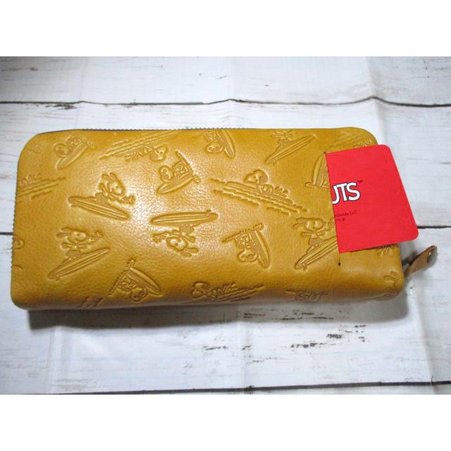 SNOOPY（スヌーピー） 財布 レディース 長財布 ラウンド ブランド 本革