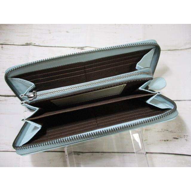 新品 財布 レディース 長財布 ラウンド 本革 モズ moz POPなバイカラー 財布 レディース 長財布 ラウンド モズ moz ブランド 本革 POPな