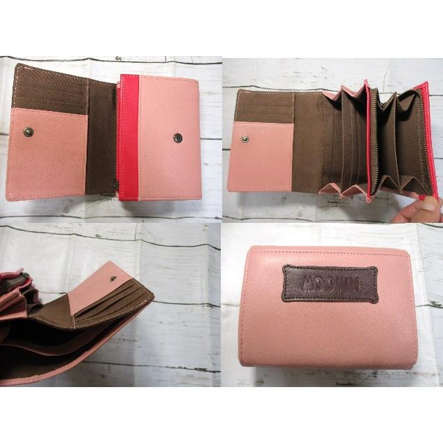 財布 二つ折り かぶせ レディース ムーミン MOOMIN キャラクター