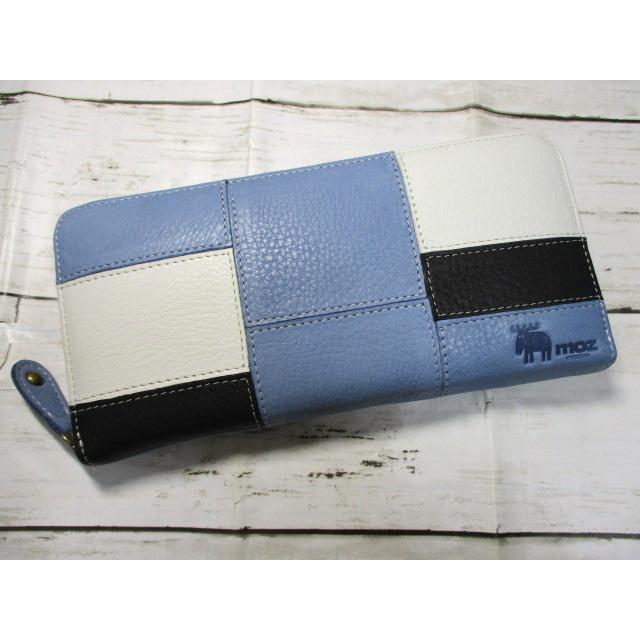 moz（モズ） 財布 長財布 ラウンドファスナー ブランド ウォレット 本