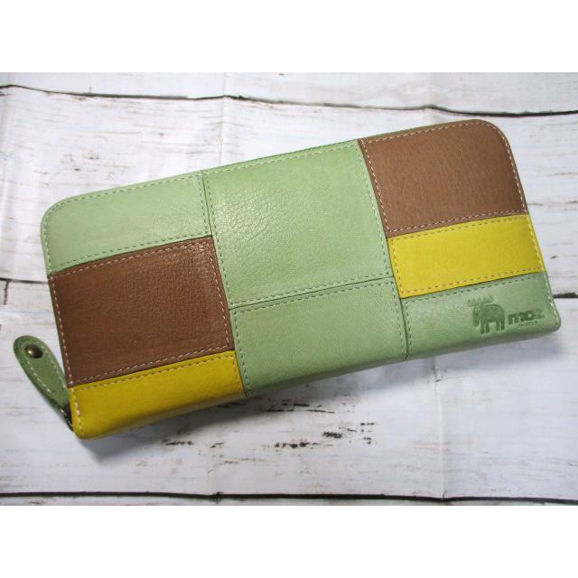 moz（モズ） 財布 長財布 ラウンドファスナー ブランド ウォレット 本 