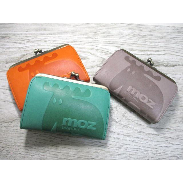 財布 レディース 短財布 がま口 モズ moz ブランド 本革 マットカラーデザイン エルク 86185 毎日発送 おまけ付き♪ moz（モズ） 財布 レディース 短財布 がま口 ブランド 本革 マット