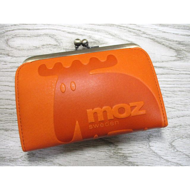 moz（モズ） 財布 レディース 短財布 がま口 ブランド 本革 マット
