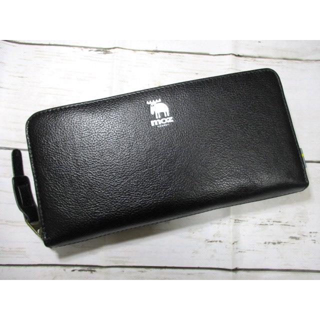 moz（モズ） 財布 メンズ レディース 長財布 ラウンド 本革 ブランド