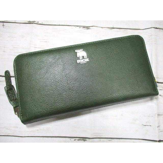 moz（モズ） 財布 メンズ レディース 長財布 ラウンド 本革 ブランド