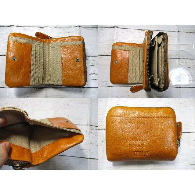 SNOOPY（スヌーピー） 財布 レディース 二つ折り ラウンド 本革