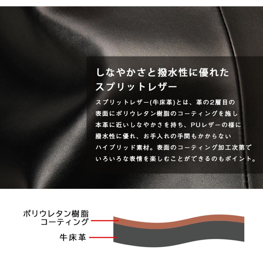 トートバッグ メンズ レディース レザー A4 ビジネス 自立 大容量 ファスナー 通勤 肩掛け 牛床革 撥水 クッション収納 REGiSTA レジスタ 父の日 ギフトの画像