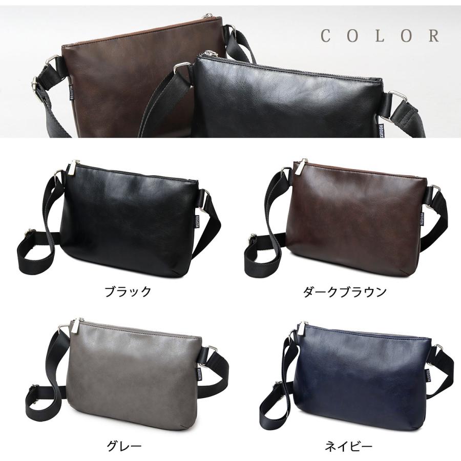 REGiSTA（レジスタ） サコッシュ ショルダーバッグ メンズ ミニ