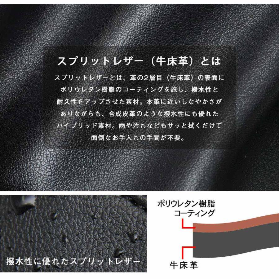 トートバッグ メンズ レディース レザー A4 ビジネス 自立 大容量 ファスナー 通勤 肩掛け 牛床革 撥水 3層収納 REGiSTA レジスタ  父の日の画像
