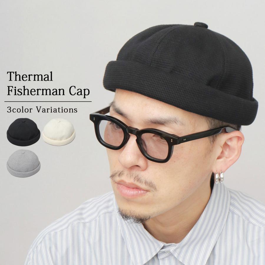 帽子 Wool Felt Fisherman Cap A.M.S. フィッシャーマンキャップ ロールキャップ メンズ 帽子
