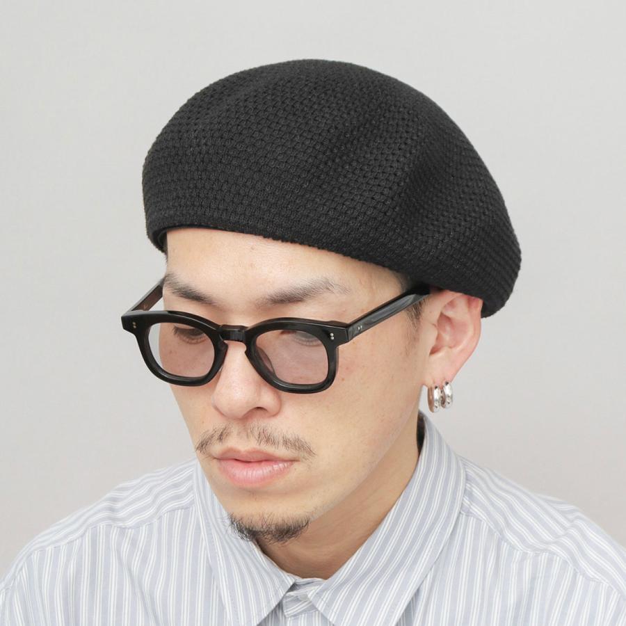A.M.S. ベレー帽 サーモベレー 帽子 メンズ レディース バンブー 畦