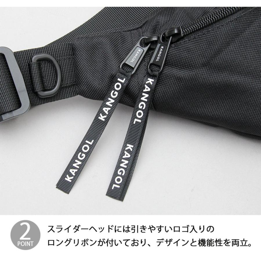 KANGOL カンゴール ウエストバッグ ボディバッグ ショルダー KANGOL カンゴール ウエストバッグ ボディバッグ ショルダー