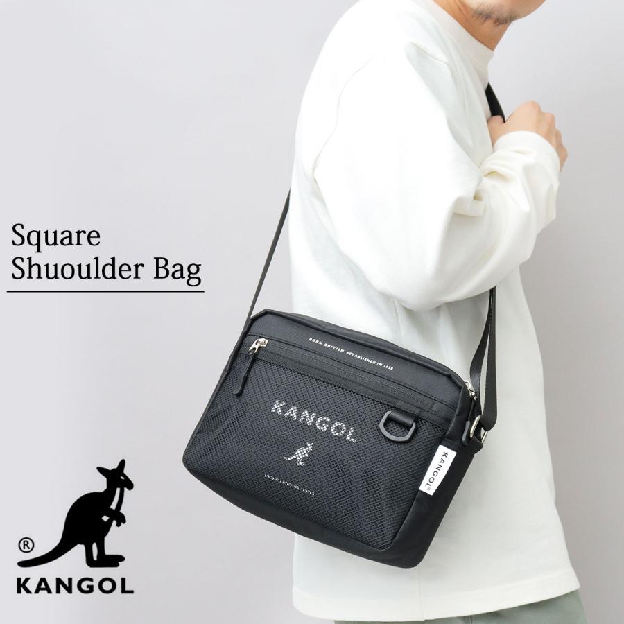 KANGOL（カンゴール） ショルダーバッグ メンズ レディース スクエア