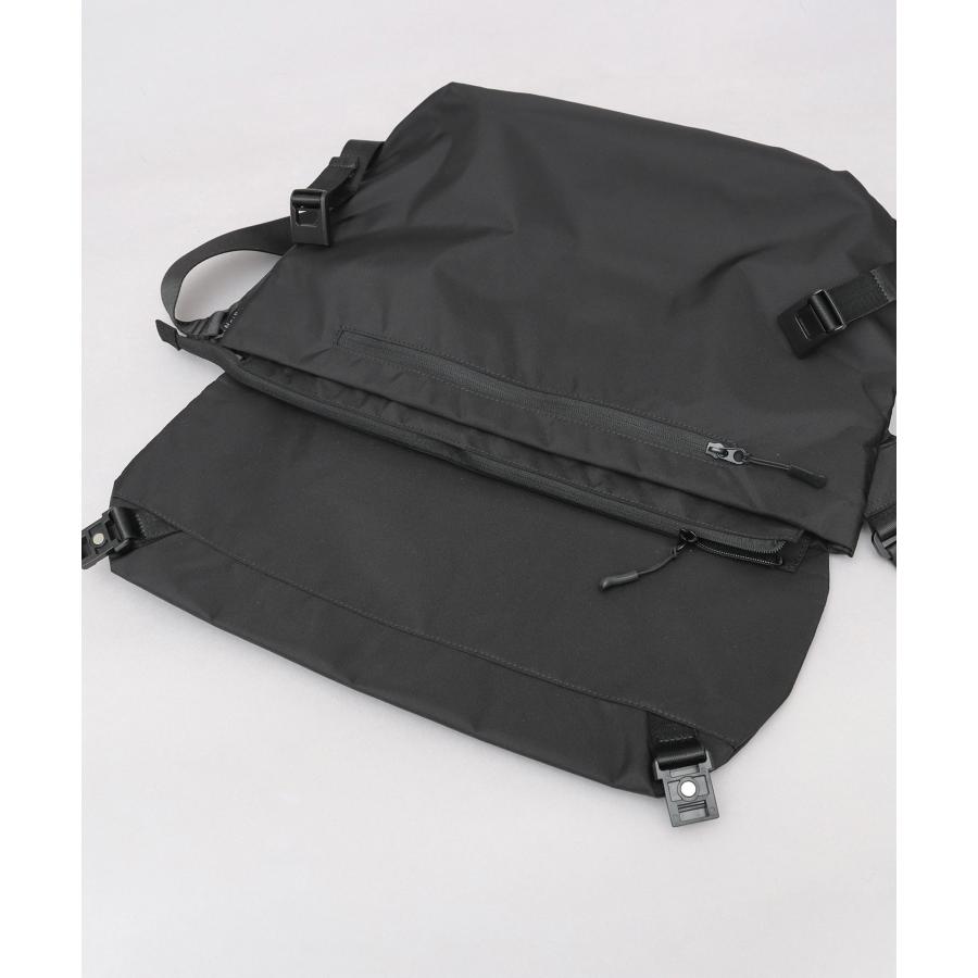 NoiR メッセンジャーバッグ メンズ レディース 撥水 レインカバー付き