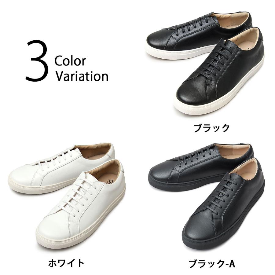 glabella レザー スニーカー メンズ 黒 白 レザースニーカー 牛 glabella レザー スニーカー メンズ 黒 白 レザースニーカー 牛