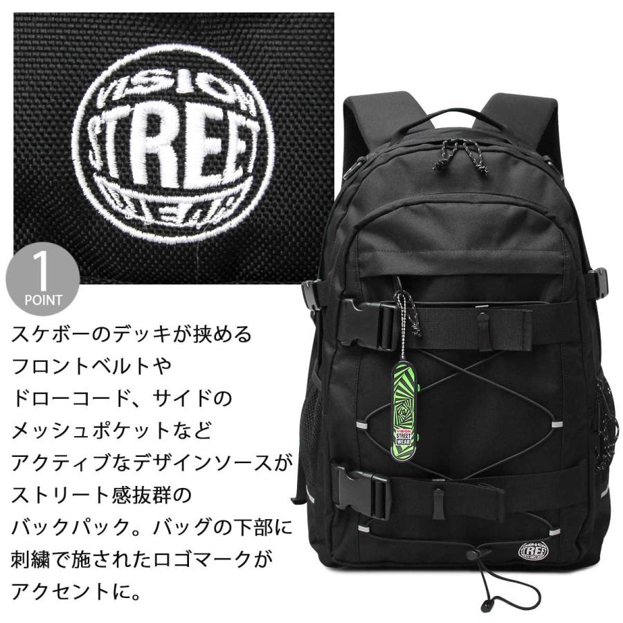 VISION STREET WEAR ヴィジョン ストリートウェア リュック VISION STREET WEAR ヴィジョン ストリートウェア リュック
