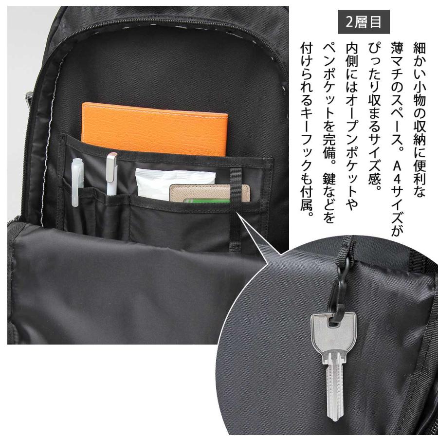 ペット用ナイロン製黒リュック・ストライプ内装 ペット用ナイロン製黒リュック・ストライプ内装