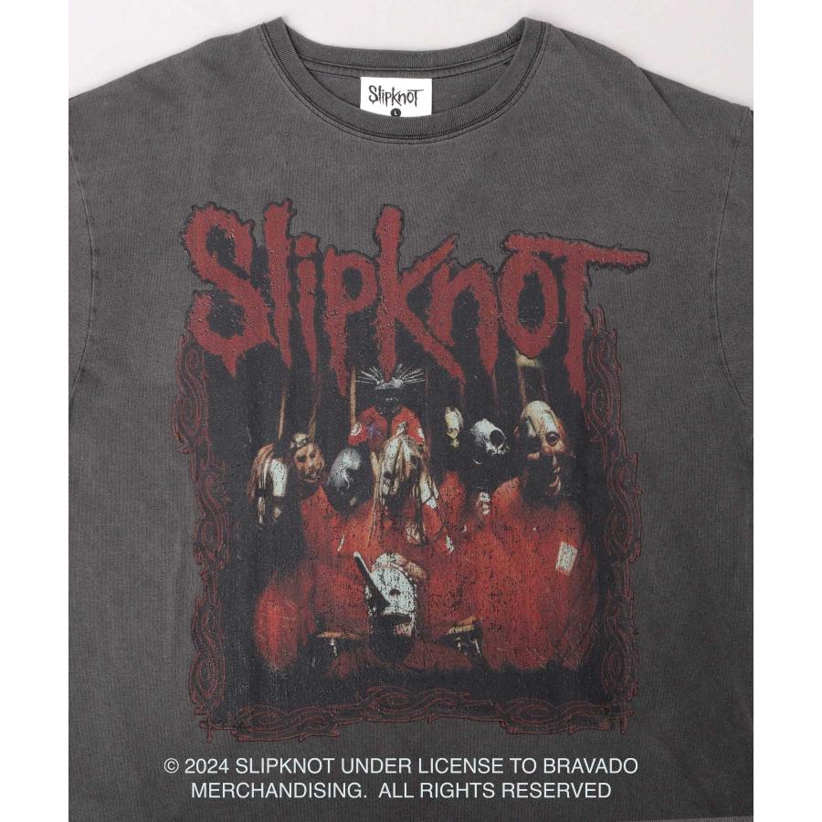 Slipknot Tシャツ ビッグシルエット A.M.S. tシャツ Slipknot（スリップノット） 古着風 バンドTシャツ