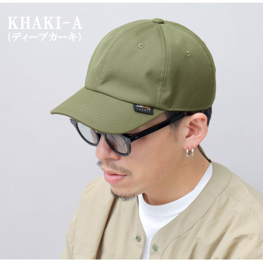 A.M.S. キャップ 帽子 メンズ ローキャップ 6パネル 黒