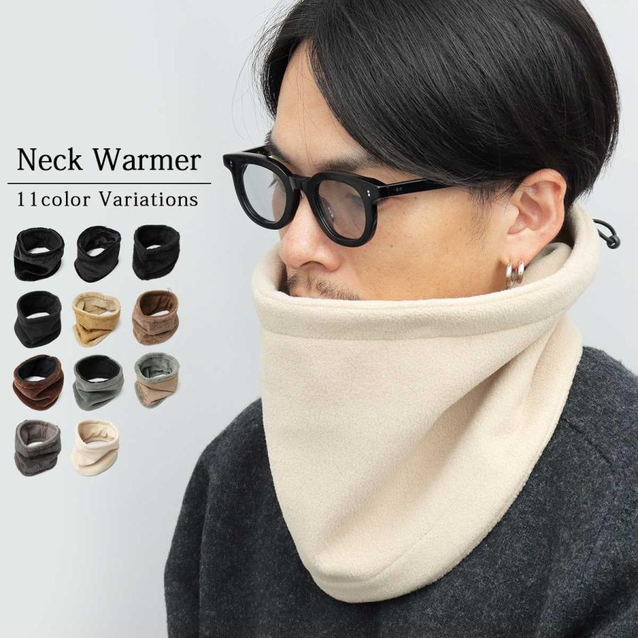 A.M.S. ネックウォーマー ファーネックウォーマー ムートンネック
