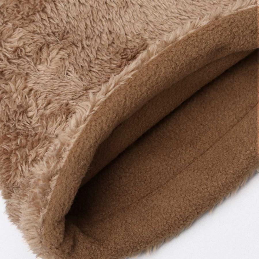 A.M.S. ネックウォーマー ファーネックウォーマー ムートンネック