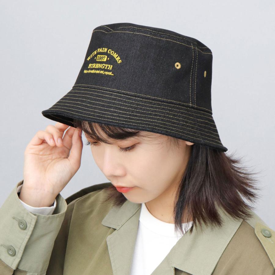 A.M.S. バケットハット メンズ レディース ハット バケハ 帽子 デニム