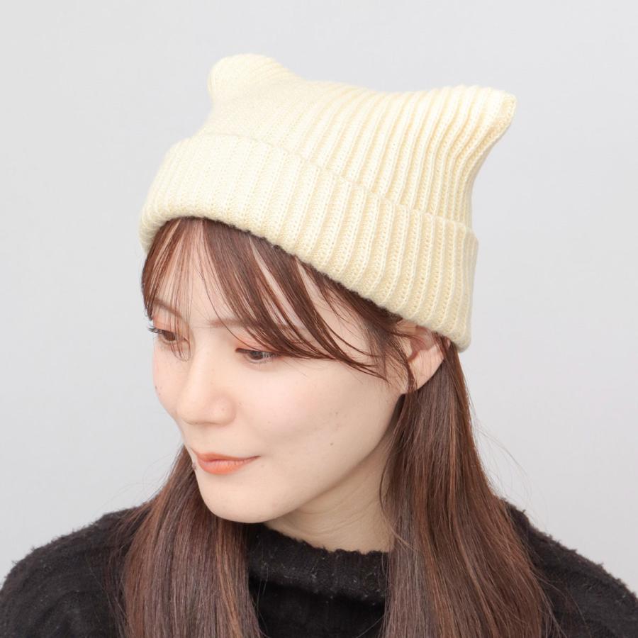 A.M.S. ニット帽 ニット 帽子 ニットキャップ ネコ耳 猫耳ニット A.M.S. ニット帽 ニット 帽子 ニットキャップ ネコ耳 猫耳ニット