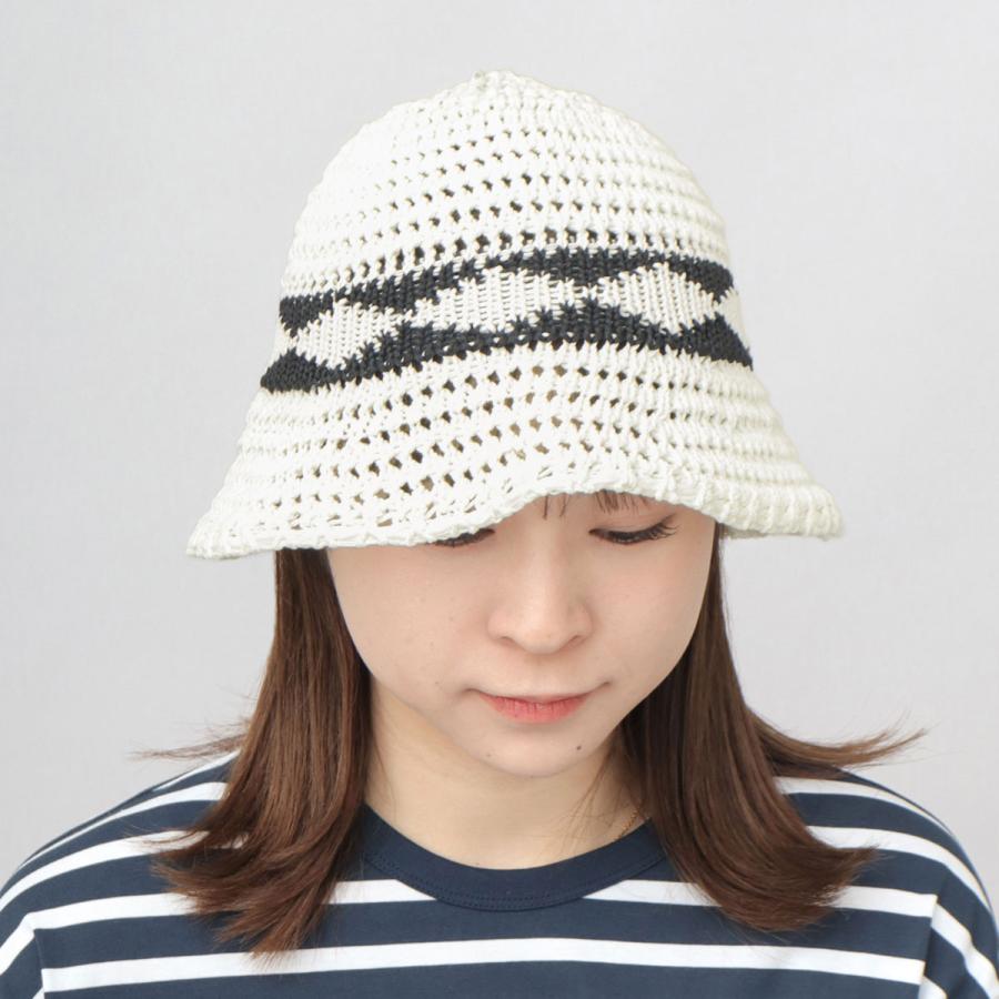 A.M.S. クロシェハット レディース メンズ クロシェ編み ニット