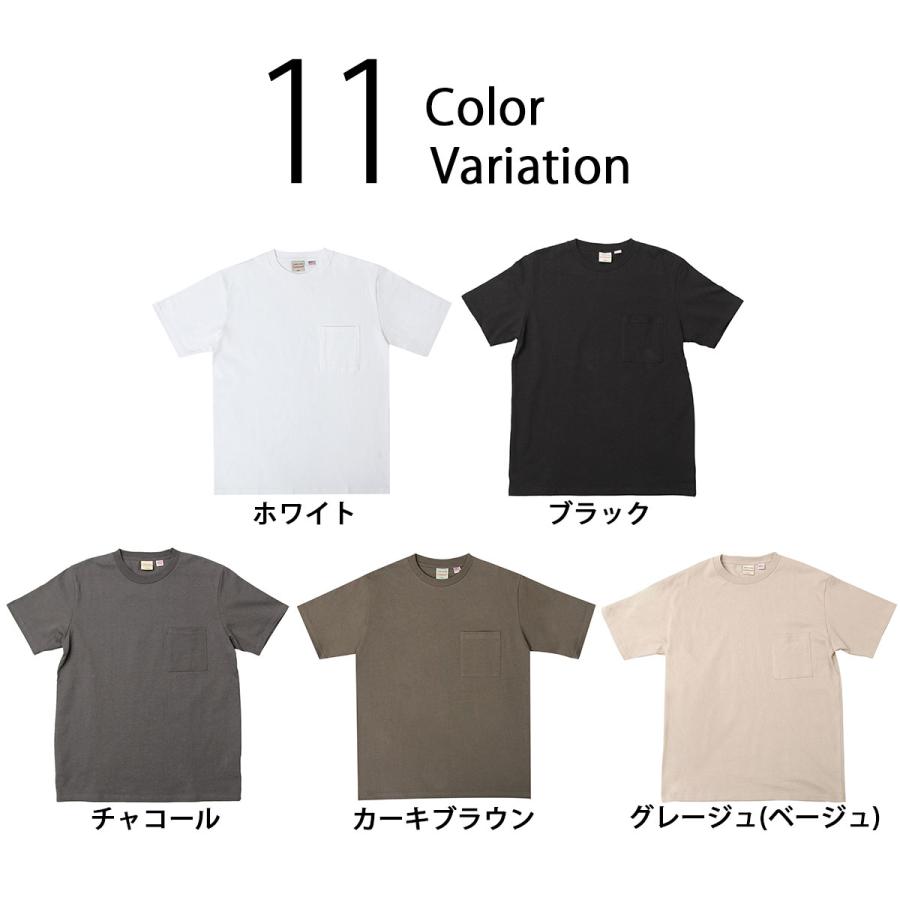 Goodwear グッドウェア 半袖 tシャツ USAコットン ポケット付き ビッグT 大きめ 7オンス｜a-m-s｜09