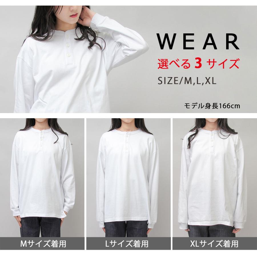 Goodwear グッドウェア ロングスリーブTシャツ ヘンリーネック Goodwear グッドウェア ロングスリーブTシャツ ヘンリーネック