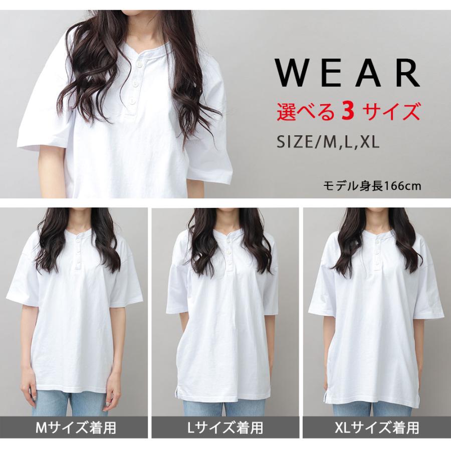 Goodwear（グッドウェア） ヘンリーネックTシャツ 半袖 Tシャツ メンズ