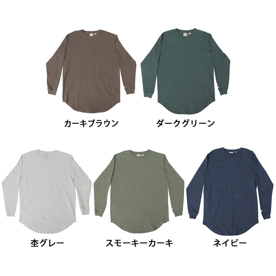 Goodwear（グッドウェア） 袖リブ ロングスリーブTシャツ USAコットン