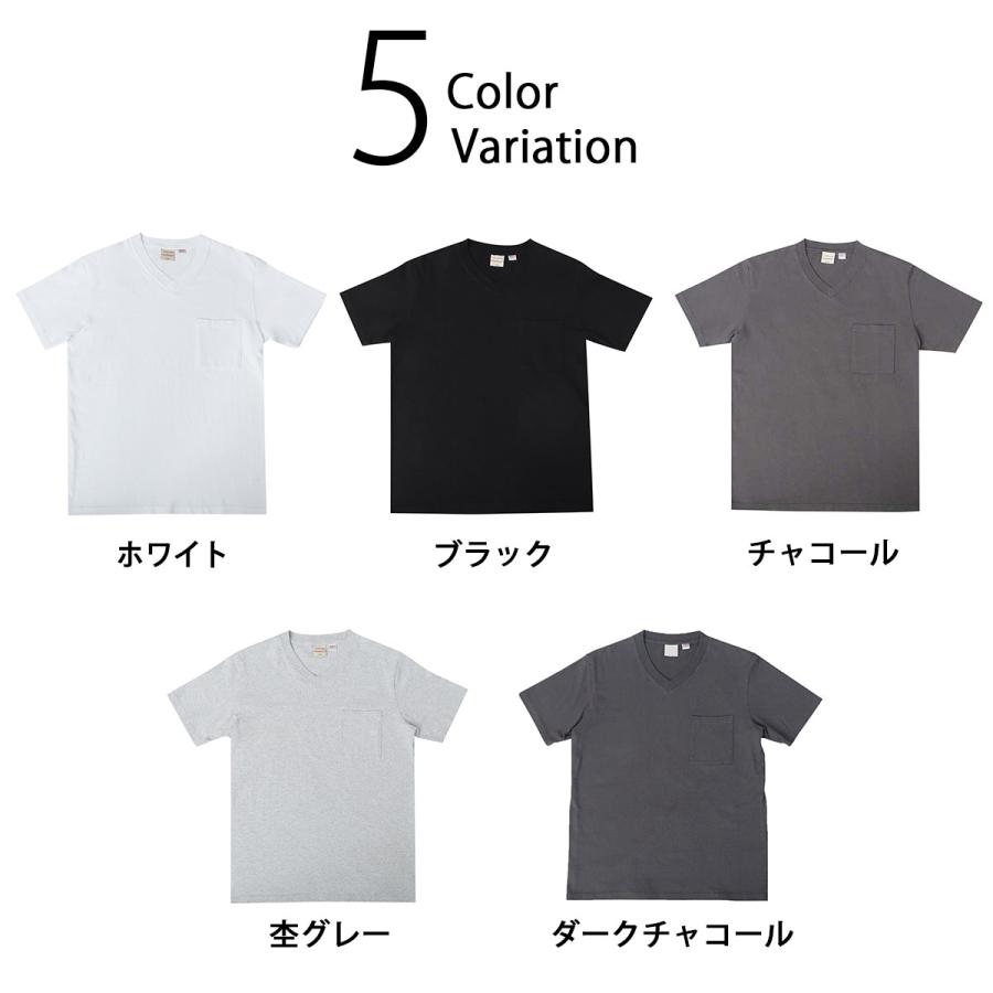 Goodwear（グッドウェア） tシャツ 半袖 メンズ レディース Vネック
