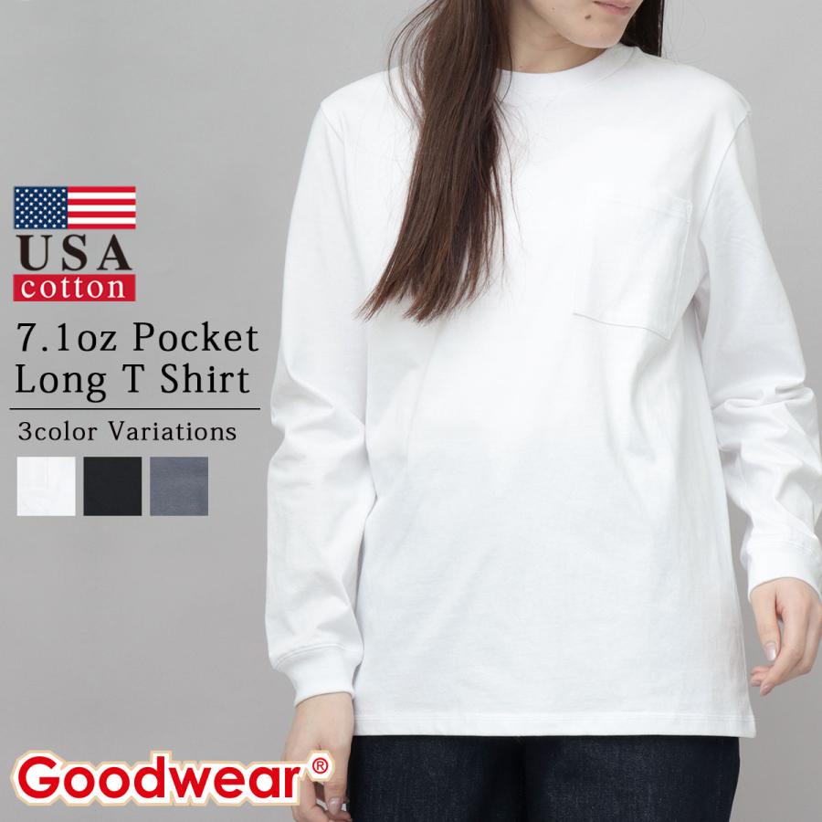 Goodwear（グッドウェア） Goodwear tシャツ ロンt 長袖tシャツ 