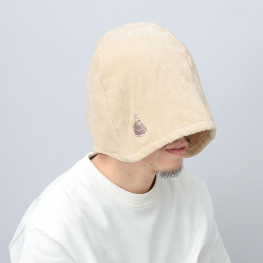 100 ATHLETIC サウナハット アイボリー 新品　未使用 ごリラックス GORELAX サウナハット 瞑想モデル メンズ レディース