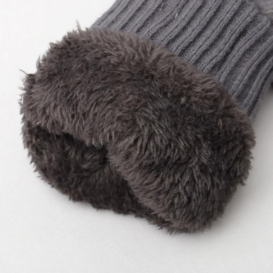 KANGOL（カンゴール） ミトン 手袋 ストラップ付き ファー ミトン