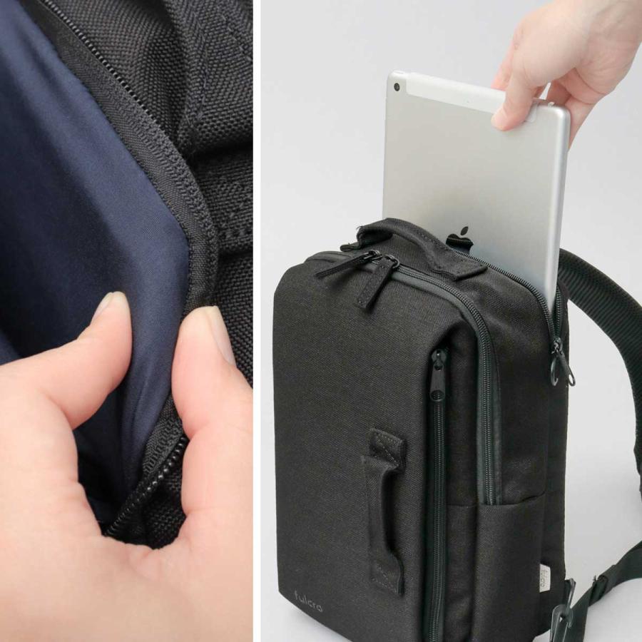 フルクロ fulcro ボディバッグ スリングバッグ メンズ レディース 撥水