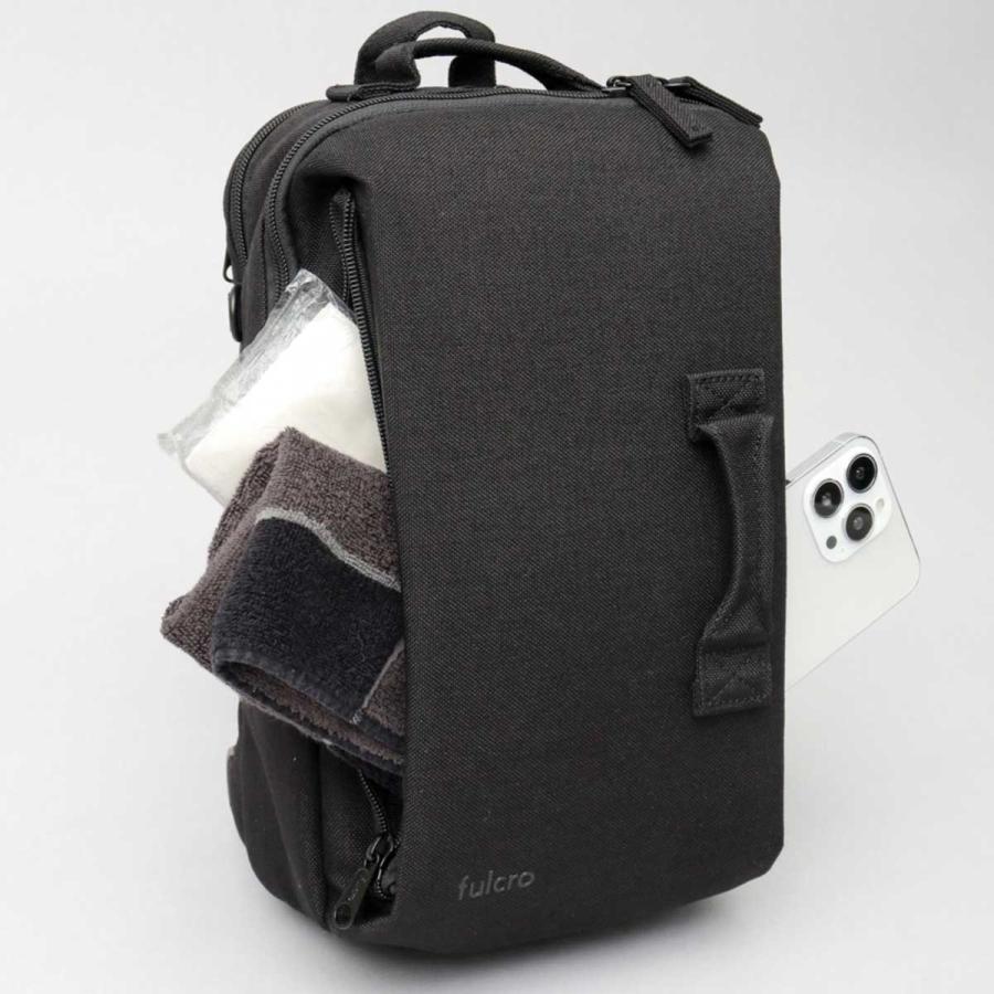フルクロ fulcro ボディバッグ スリングバッグ メンズ レディース 撥水