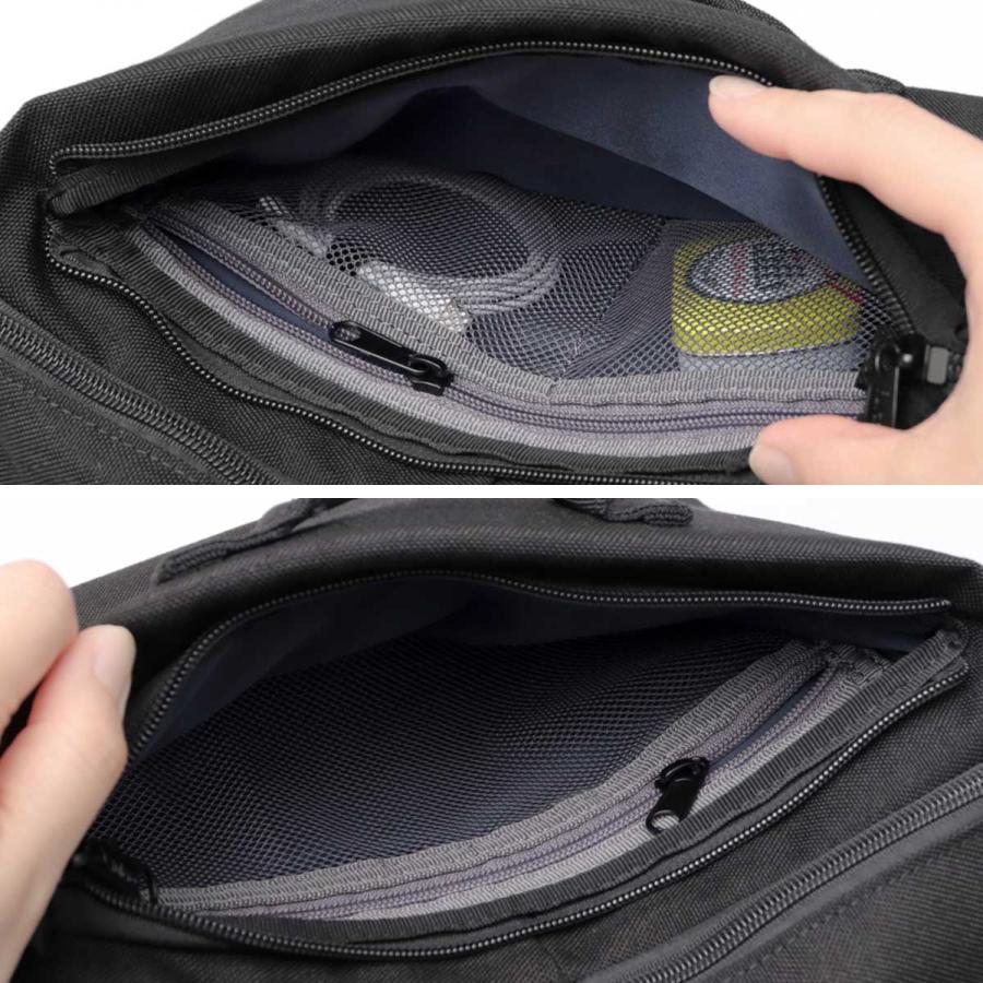 フルクロ fulcro ボディバッグ スリングバッグ メンズ レディース 撥水