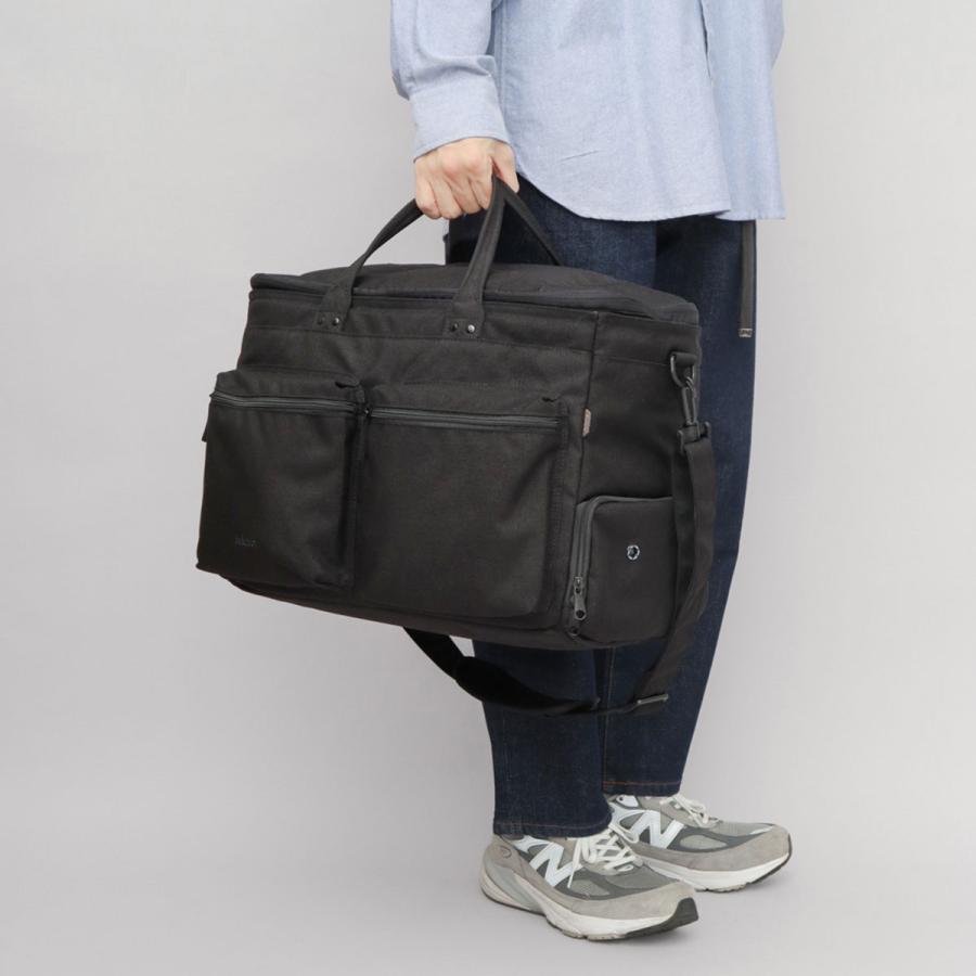 フルクロ fulcro ボストンバッグ メンズ レディース 3WAY 撥水 27L 大容量 A4 シューズ収納 ショルダー バッグ 通勤 通学 旅行 父の日 ギフト_19