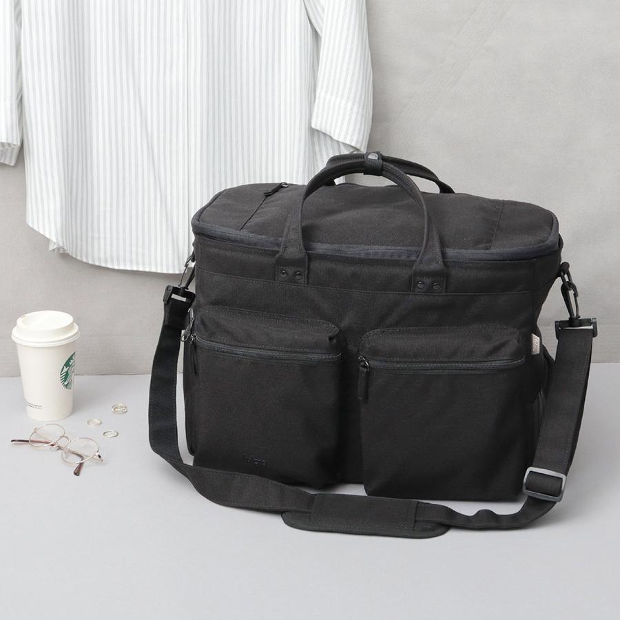 フルクロ fulcro ボストンバッグ メンズ レディース 3WAY 撥水 27L 大容量 A4 シューズ収納 ショルダー バッグ 通勤 通学 旅行 父の日 ギフト_2