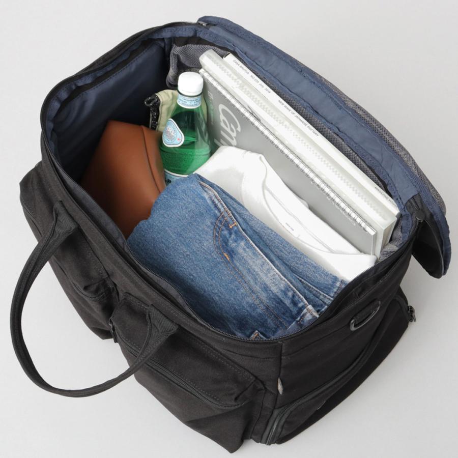 フルクロ fulcro ボストンバッグ メンズ レディース 3WAY 撥水 27L 大容量 A4 シューズ収納 ショルダー バッグ 通勤 通学 旅行 父の日 ギフト_3