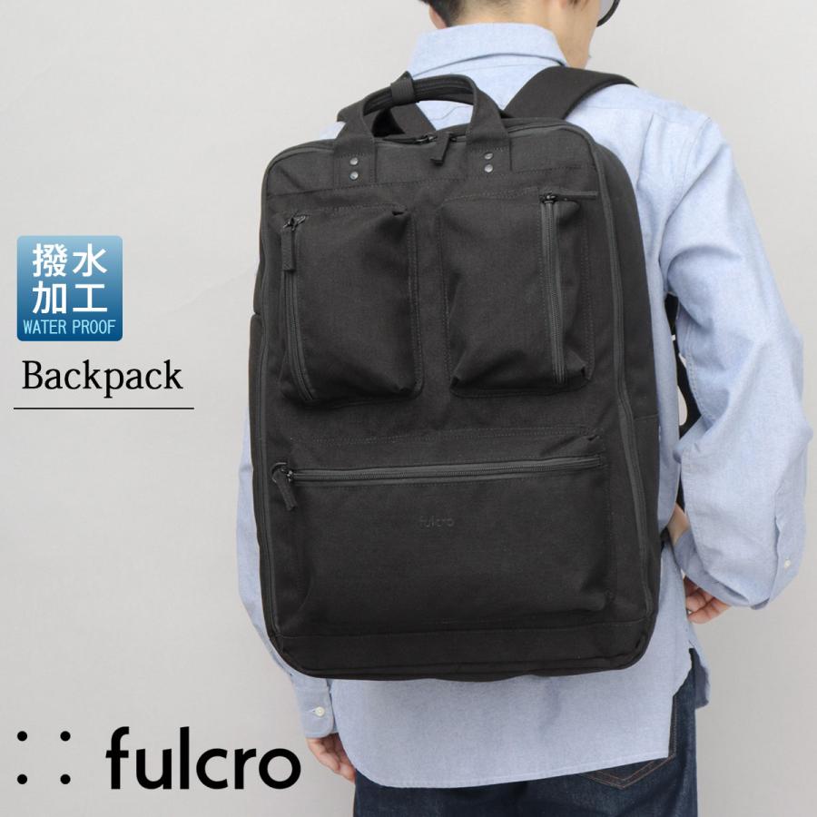 フルクロ fulcro リュック バックパック 大容量 メンズ レディース 撥 