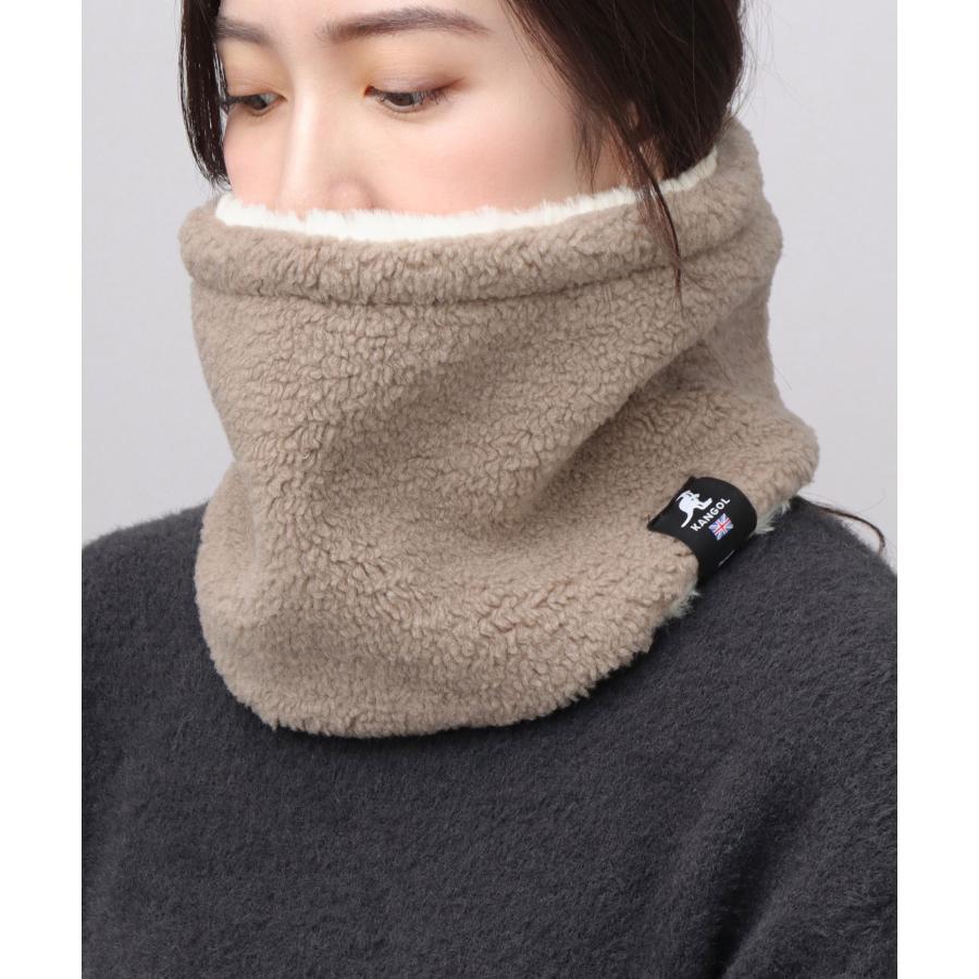 KANGOL（カンゴール） リバーシブル ネックウォーマー レディース 2WAY