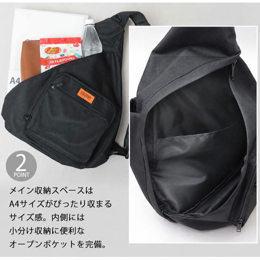 UNIVERSAL OVERALL ユニバーサルオーバーオール ワンショルダーバッグ メンズ レディース ボディバッグ A4収納 大容量  父の日の画像
